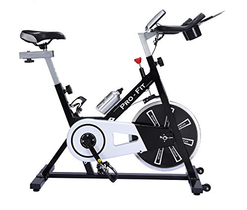 UK Fitness Indoor Exercise Bike Indoor Cycling Cardio Work Out Cycle 13kg Fly Wheel With i Pad Holder